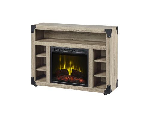 Dimplex Chelsea TV Stand Electric Fireplace Distressed Oak - C3P18LJ-2086DO