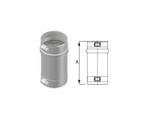 M&G DuraVent 3'' FasNSeal Peerless and Lochinvar Appliance Adapter - FSA-PSC/DE3 // FSA-PSC/DE3