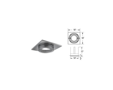 M&G DuraVent 7'' DuraPlus Round Ceiling Support Box - 9145N // 7DP-RCS