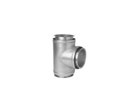 Metal-Fab Corr/Guard 24" Diameter 90 Degree Manifold Tee (316SS/Insulated) - 24FCST-C61