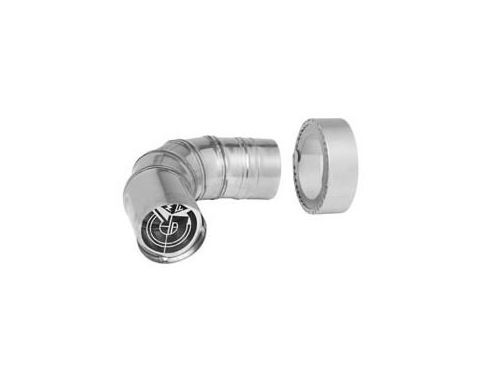 Metal-Fab Corr/Guard 3" D 90 Degree Male Termination - DW - 3CG90LTMA