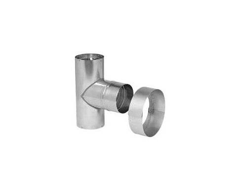 Metal-Fab Corr/Guard 4" D Male Tee Termination - VDW - 4CGVTTMAZ