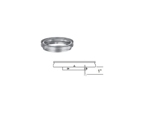 DuraVent 4x6 Round B-Vent Low Profile Increaser - 4BVLX6