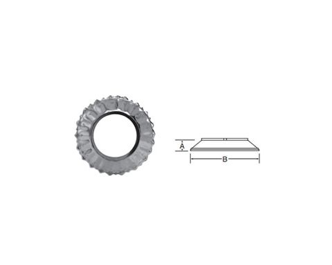 DuraVent 3 Round B-Vent Storm Collar - 3BVSC