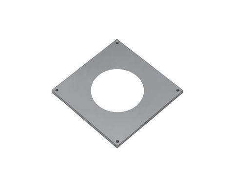 Selkirk 4x6 Direct-Temp Square Trim Plate - 4DT-TPS