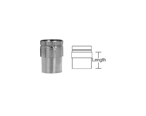 Selkirk 8'' RV Draft Hood Connector - 108240 - 8RV-DH