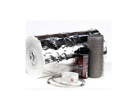 National Chimney 35 Foot Insulation Kit - 1/2" with 4ML FOIL - Fits Liner Sizes 3-6 Inch Inside Diameter - SKU: PW2635KIT