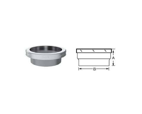 DuraVent 8 DuraTech Premium Chimney Adapter - 8DTP-CA