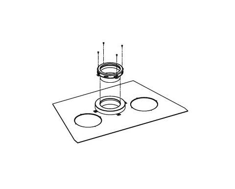 DuraVent 7 DuraTech Premium IHP Fireplace Adapter - 7IHP2