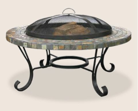 Uniflame Slate Tile / Copper Outdoor Firebowl - WAD931SP