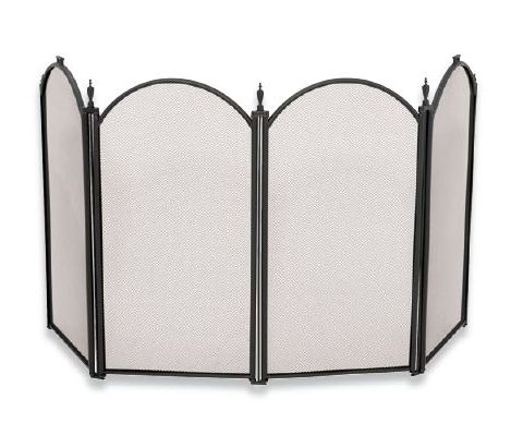 Uniflame 4 Fold 25" High Mini Black Screen - S-1078