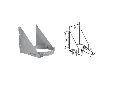 DuraVent 7 DuraTech Premium Offset Support - DTP-URES