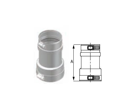 M&G DuraVent FasNSeal 4'' PVC to 4'' FasNSeal Appliance Adapter - FSA-4PVC-4FNS // FSA-4PVC-4FNS