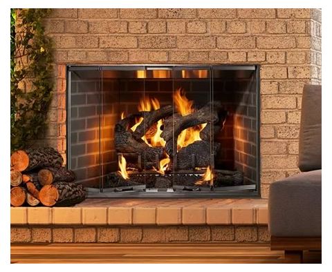 Majestic Cottagewood 42" Outdoor Wood-Burning Fireplace - ODCTGWD-42