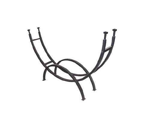 Uniflame Contemporary Black Log Rack - W-1859