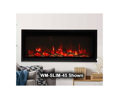Remii 55 Extra Slim Indoor Only Electric Fireplace - WM-SLIM-55