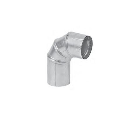 Metal-Fab 4" Premium Biomass 90 Degree Elbow - 4B90L