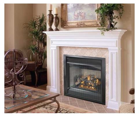 Vantage Hearth VVCC42PH1 42"CleanFace Fireplace-Herringbone-VVCC42PH1