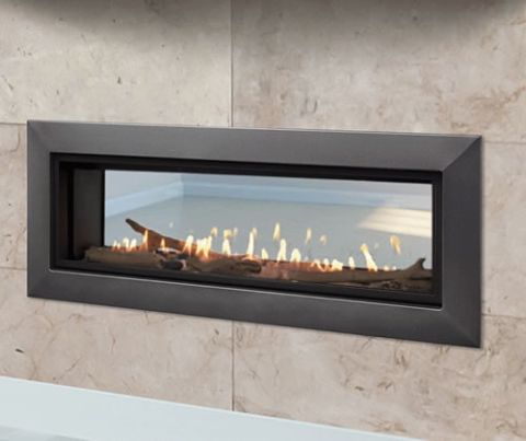 Majestic Echelon II See-Through 48" Gas Fireplace - ECHEL48STI