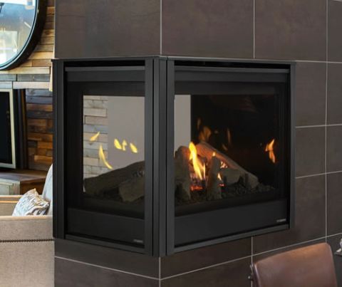 Majestic Pearl II Peninsula 36" Gas Fireplace - PEARL36PRI