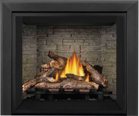 fire with ledgestone