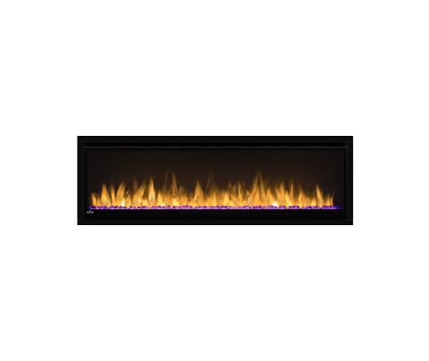 Napoleon Alluravision 50 Slimline Electric Fireplace, Glass Front, Black - NEFL50CHS