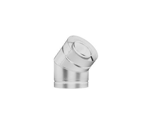 Selkirk 4x6 Direct-Temp 45 Degree Elbow - 4DT-EL45