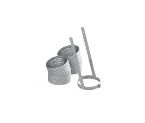 M&G DuraVent 8" DuraChimney II 15 Degree Elbow Kit - 8DCA-E15K
