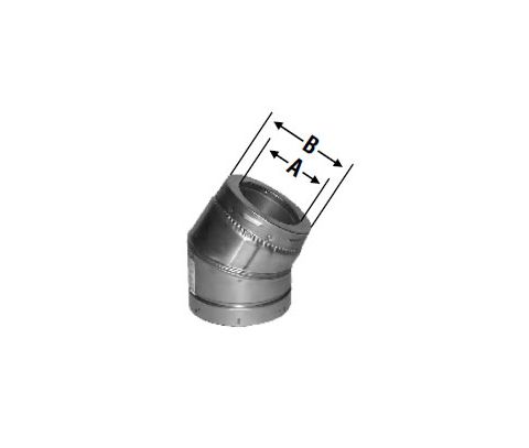 Selkirk 4 Model HT 45 Degree Elbow - 204216