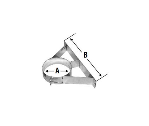Selkirk 4 Model HT Wall Band - HT4WB