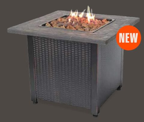 Uniflame LP Gas Outdoor Fireplace - GAD1401M