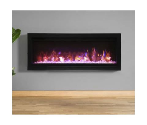 Remii 42 Basic Clean-Face Electric Built-In Fireplace - WM-42-B