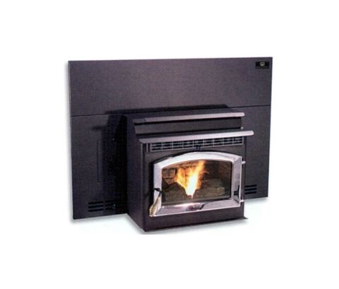 Breckwell P23I Deluxe Brushed Nickel Pellet Stove Insert - SP23IDBN