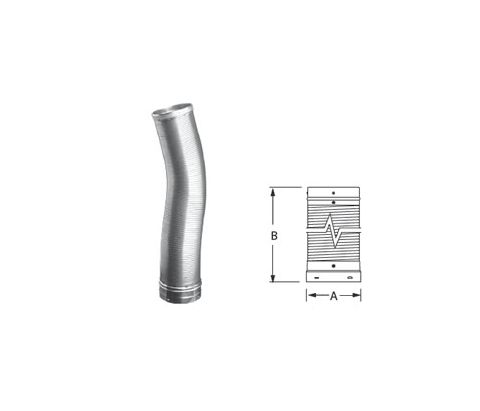 M&G DuraVent 6'' DuraLiner Round-To-Round Heavy Duty Flex Pipe 36'' - 6DLR-36F // 6DLR-36HF