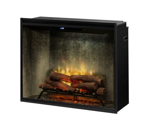 Dimplex Revillusion 36 Portrait Built-In Firebox Weathered Concrete - RBF36PWC