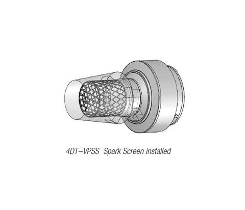 Selkirk 4" Direct-Temp For Pellet Spark Screen Assembly - 4DT-VPSS