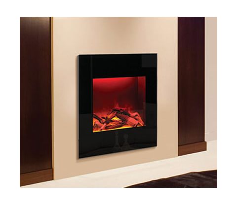 Amantii Zero Clearance Electric Fireplace w/ Portrait 24'' x 28'' Surround - WM-BI-2428-VLR-BG