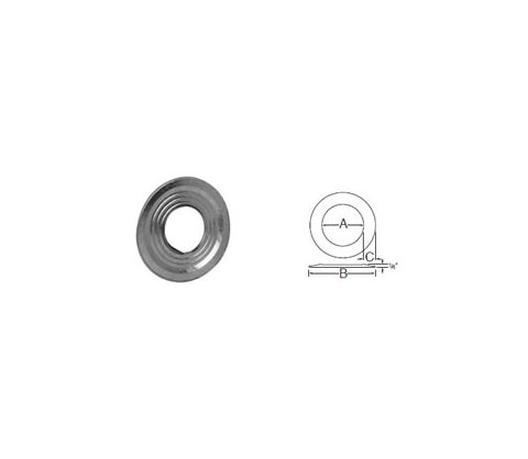 Selkirk 3'' RV Pipe Collar - Galv. - 103460 - 3RV-GC