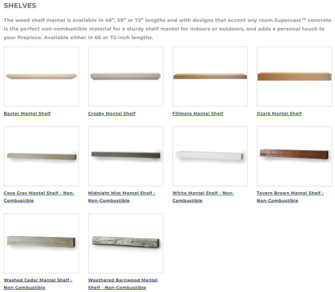 Vermont Castings Gifford Wood-Burning Insert - Shelves