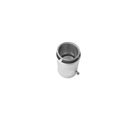 Metal-Fab Corr/Guard 12" Diameter Drain Section (316SS/Insulated) - 12FCSDS-C61