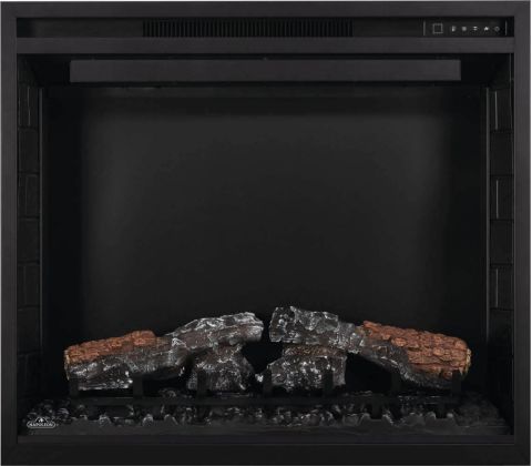 Napoleon Element Built-in Electric Fireplace logs no flame