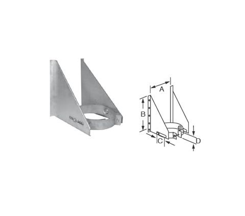 DuraVent 7 DuraTech Premium Wall Support - 7DTP-WS