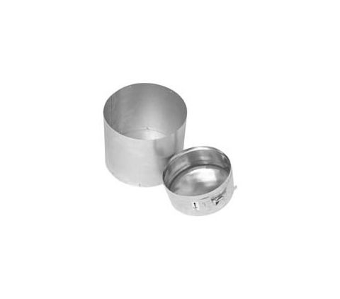 Metal-Fab Corr/Guard 4" D Tee Cap - DW - 4CGTCN304SS