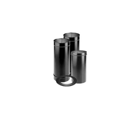 M&G DuraVent 6'' DuraBlack Stovepipe Kit - 1692 // 6DBK-KSP