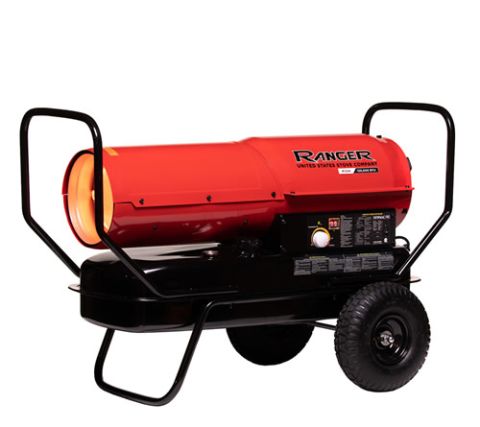 Ranger R125K 125,000 BTU Kerosene / Diesel Forced Air Heater
