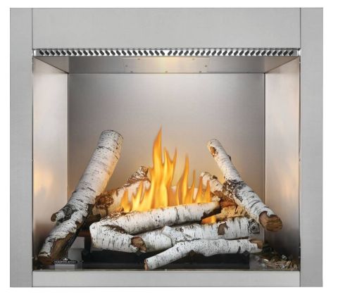 Napoleon Riverside Outdoor Gas Fireplace flame