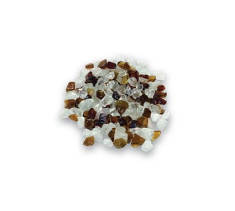 Amantii / Sierra Flame Fire Glass - Canyon Brown Fireglass - 5lbs | AMSF-GLASS-15