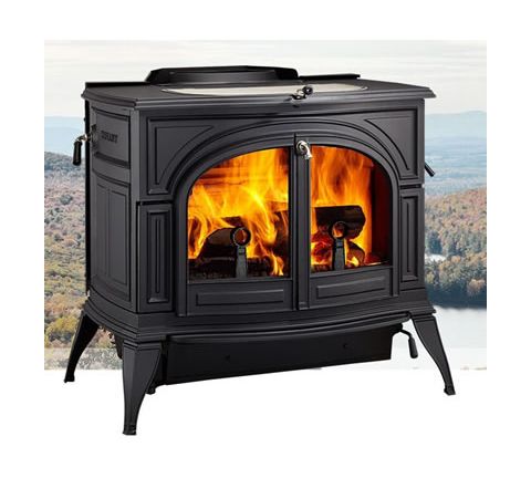 Vermont Castings Defiant Wood-Burning Stove - Classic Black - 1975-CAT-C