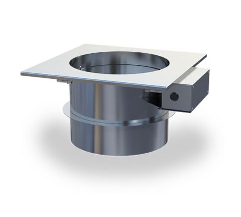 Enervex 14 Mechanical Fireplace Damper for RS 009 / RS 012 - 216.0100.1214