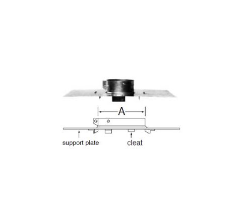 Selkirk 5'' RV Support Assembly - 105400 - 5RV-GVS